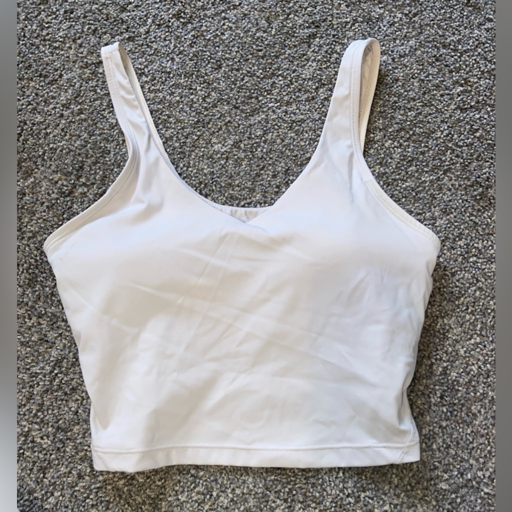 light purple athletic tank top